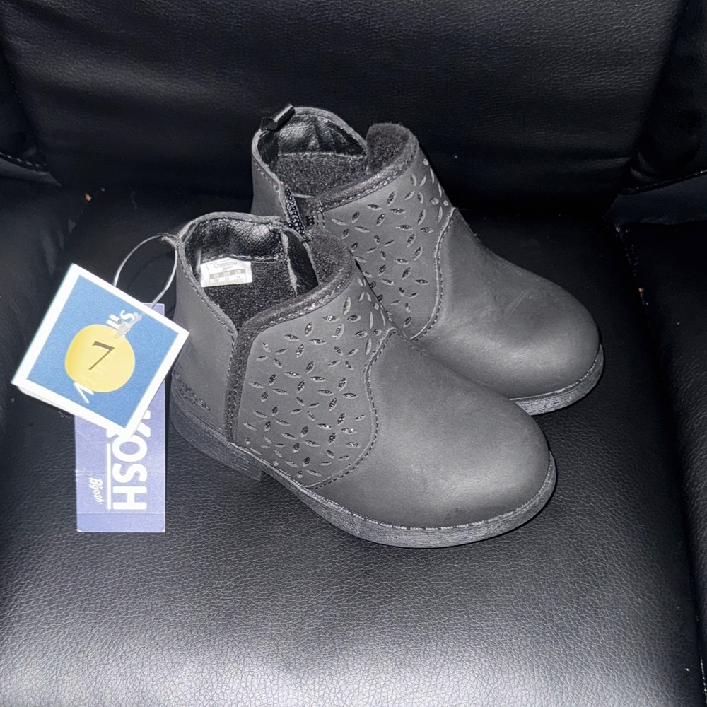 OshKosh B'gosh Black Kids Boots